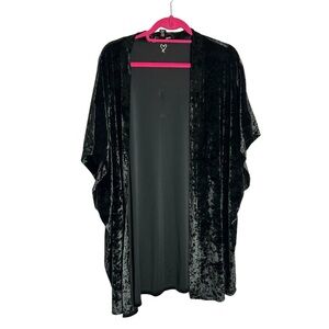 Victorias Secret Crushed velvet short robe  / cover up / kimono  - M/L EUC